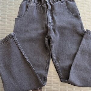 Mayoral Gray Elastic Waist Jeans for Kids